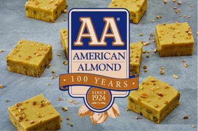 American Almond Logo and Products