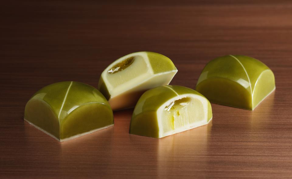 Green pralines