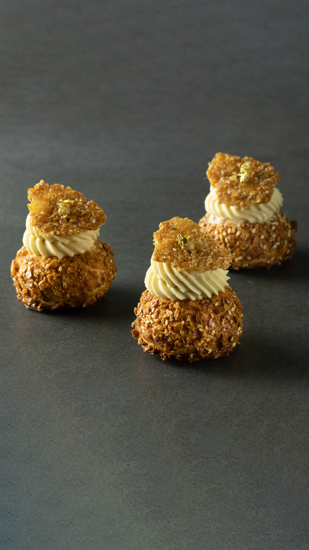 Gold Florentine Choux